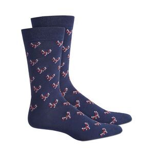 BAR III Navy Pink Combo Navy Arch Support Seamless Toe Winter Cold Weather 10-13